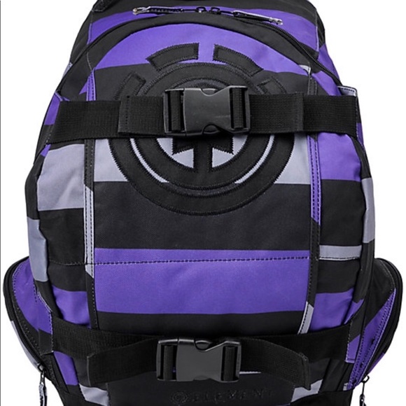 Element Handbags - Purple and black element bag